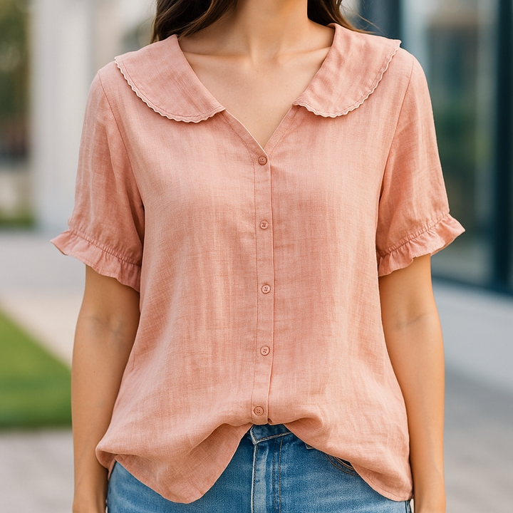 Brisella - Linen Blouse