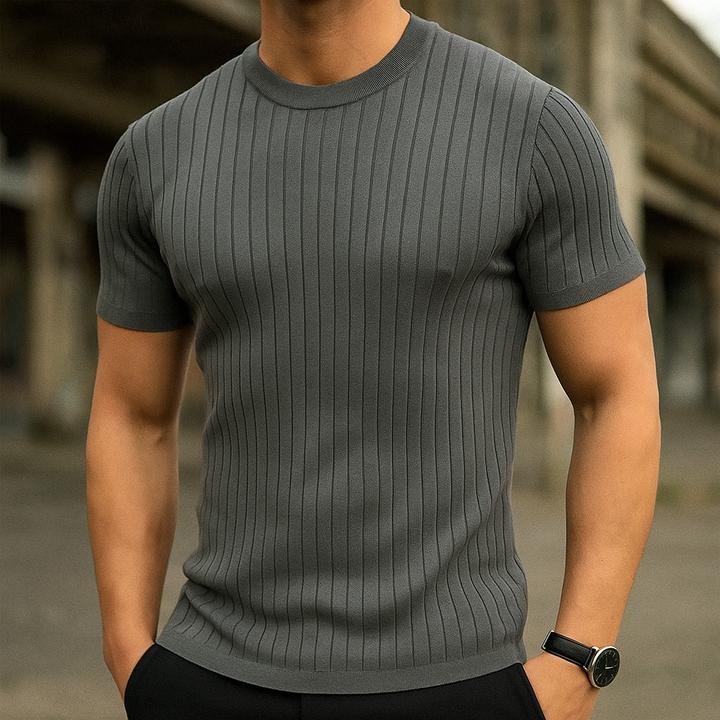 Striato - Striped Cotton Shirt
