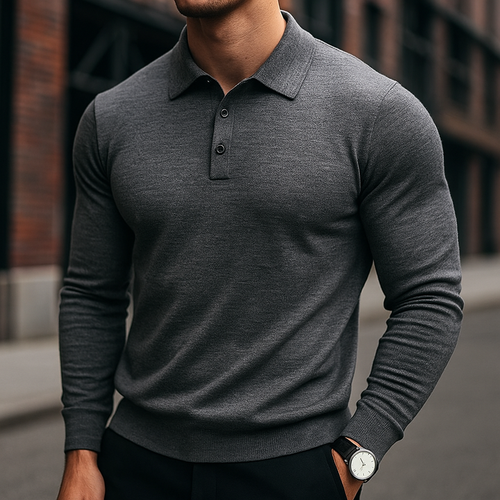 Cavario - Merino Wool Polo