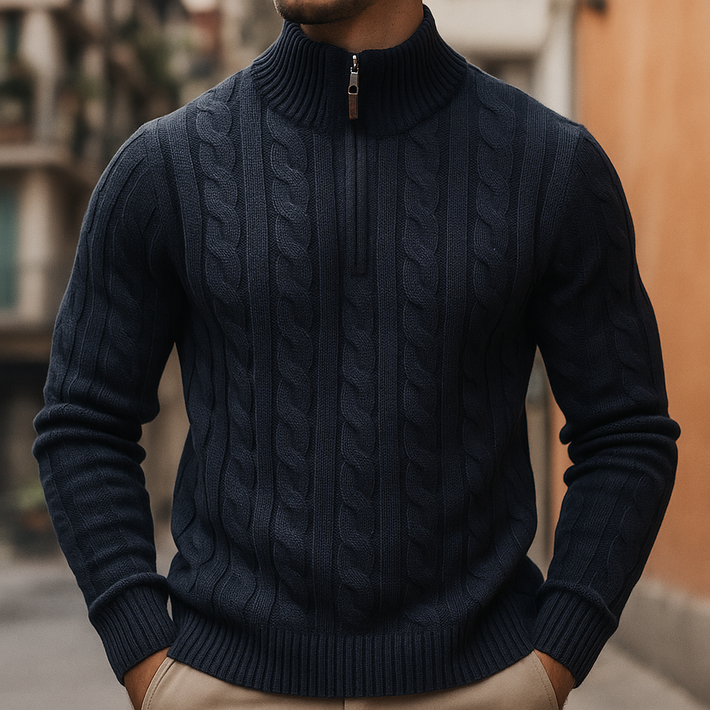 Nastro -Cotton Knitted Sweater