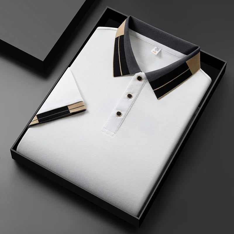 Avorio - Cotton Polo Shirt