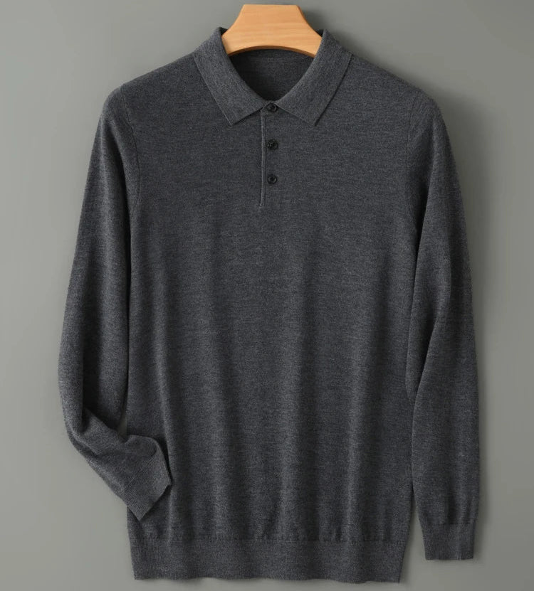 Cavario - Merino Wool Polo