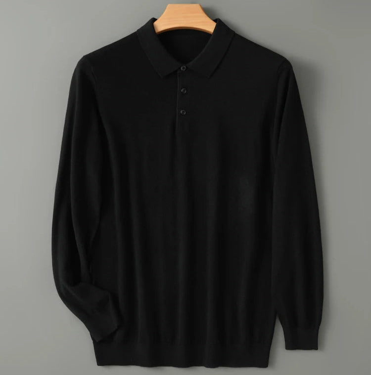 Cavario - Merino Wool Polo